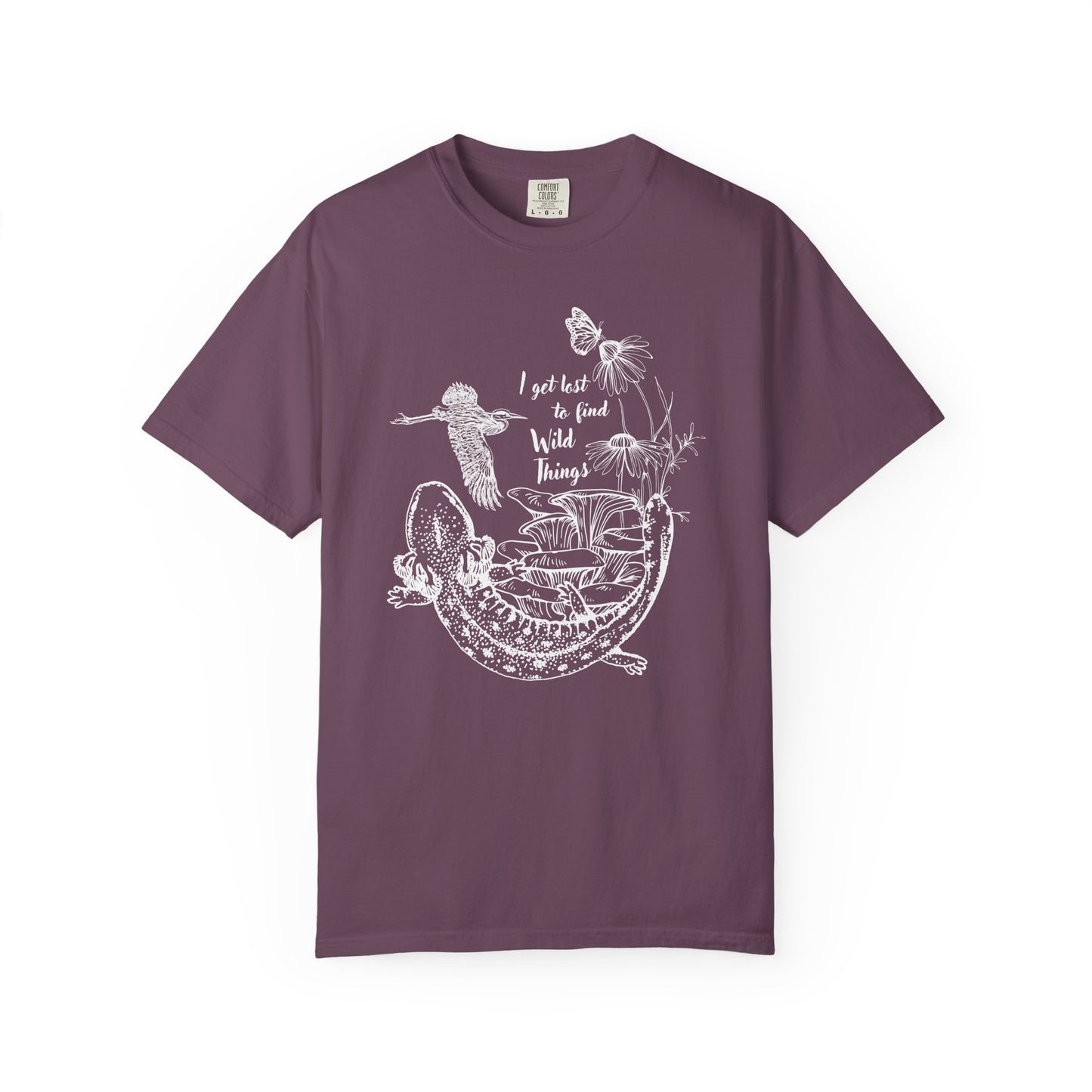 Fauna and Flora: I Get Lost to Find Wild Things Tee