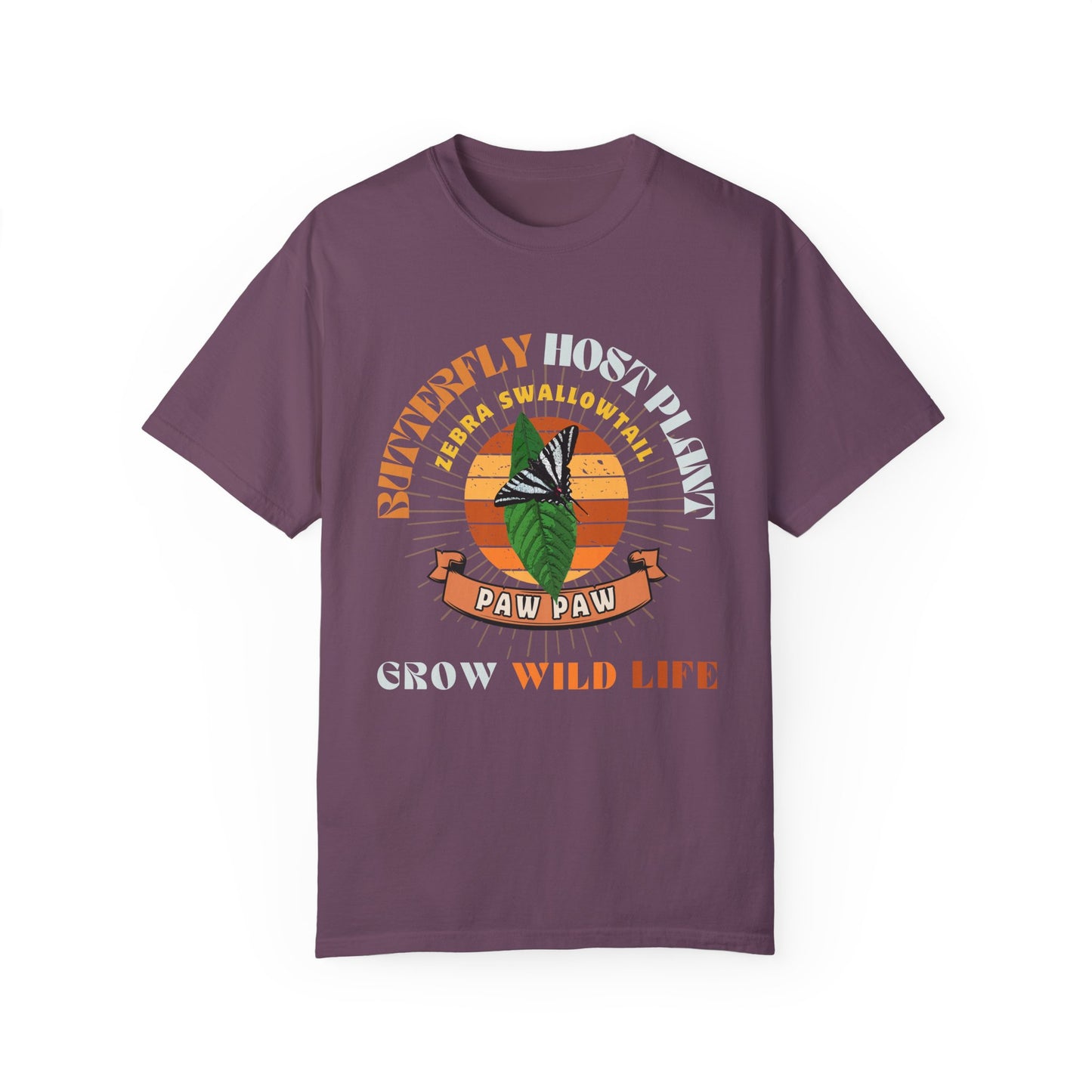 Butterfly Host Plant Grow Wild Life Tee