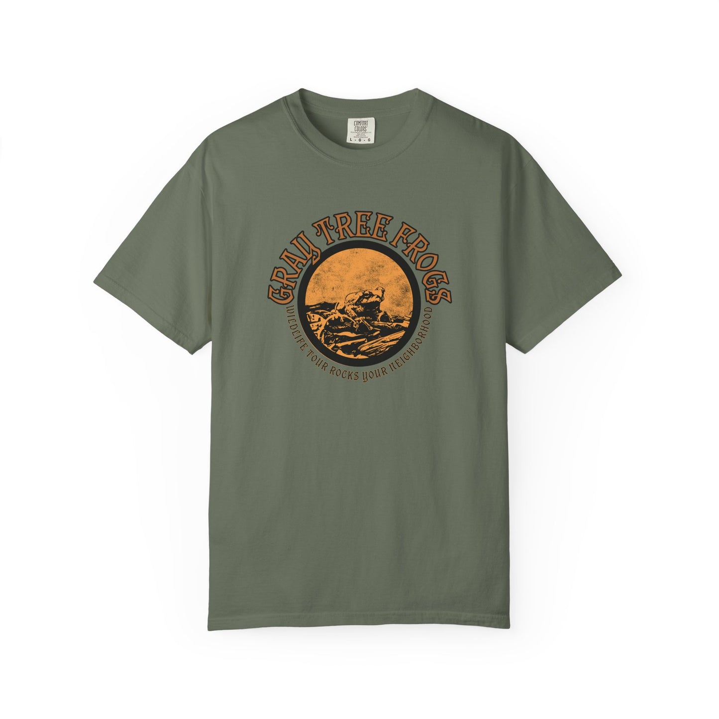 Gray Tree Frogs Band Tee