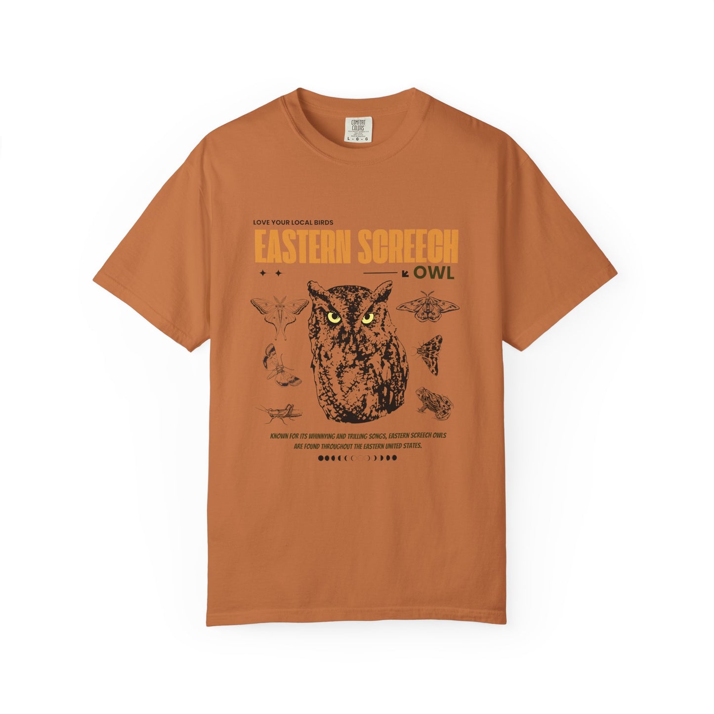 Love Your Local Birds Eastern Screech Owl Tee