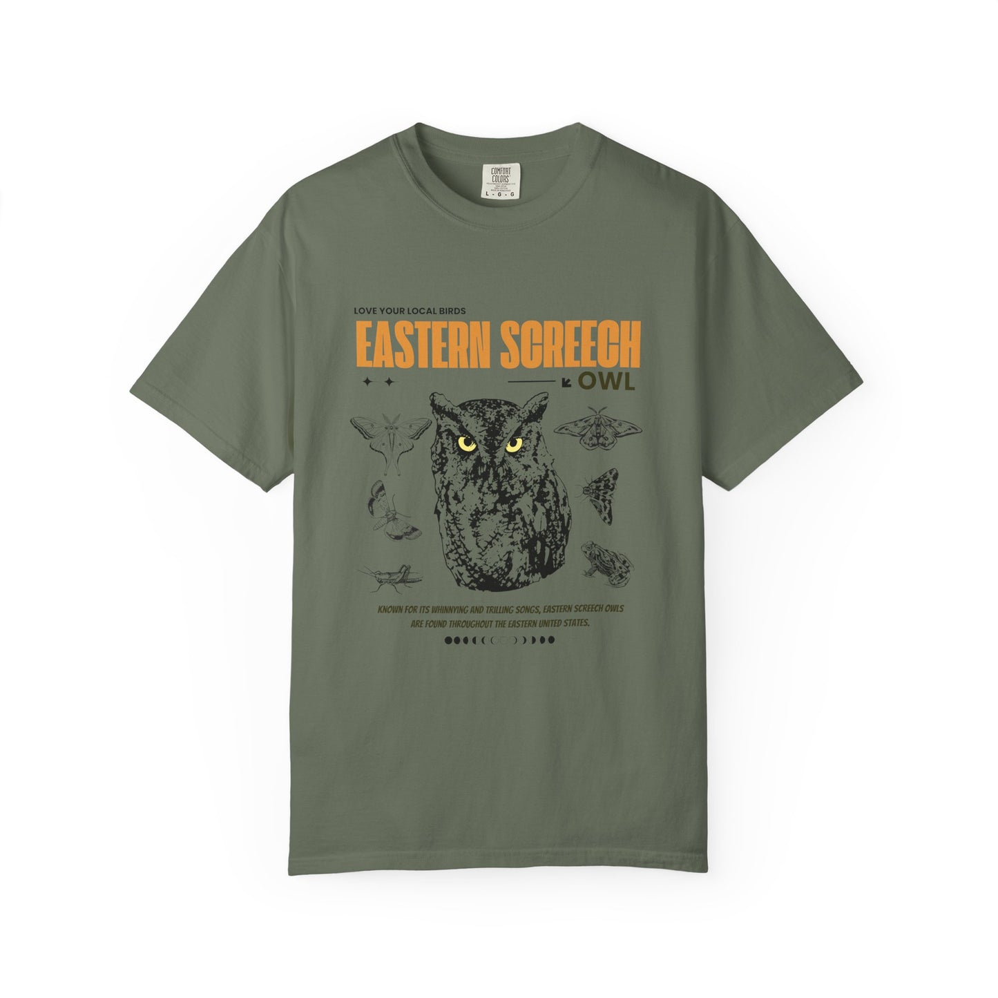 Love Your Local Birds Eastern Screech Owl Tee