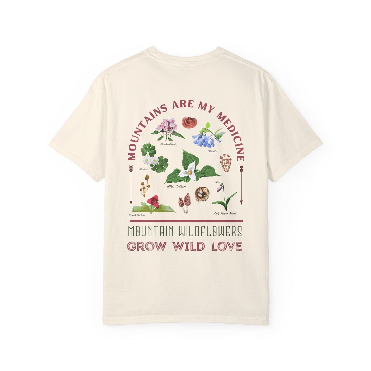 Mountains Are My Medicine Wildflower Tee