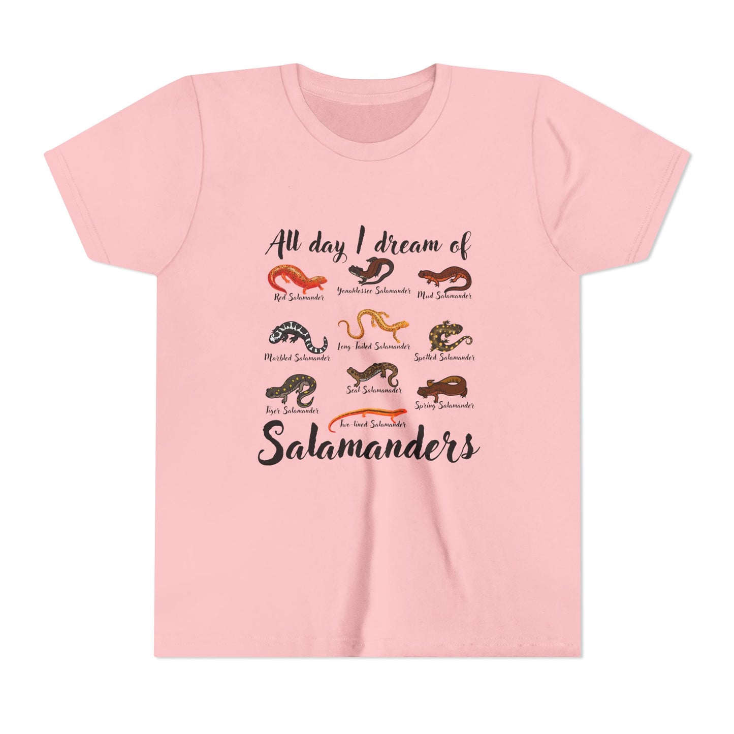 Kids All Day I Dream of Salamanders Tee
