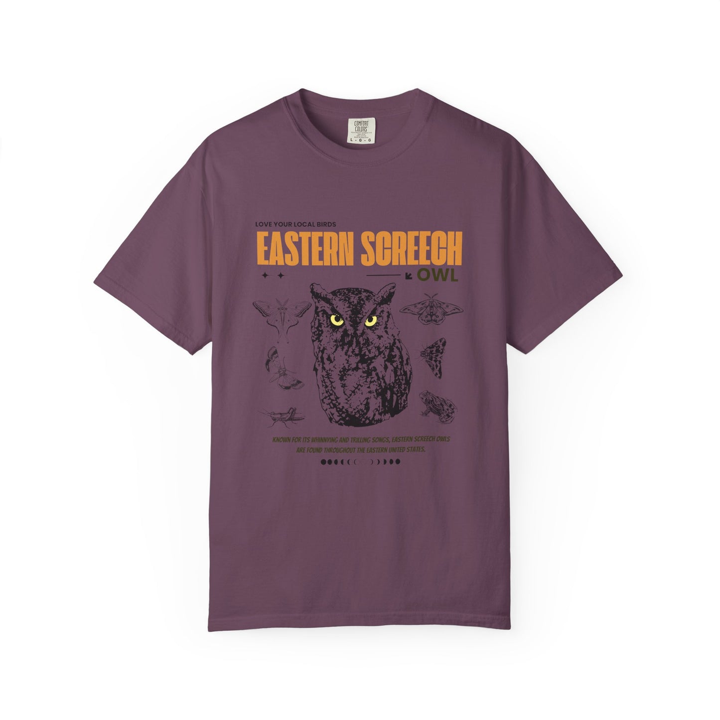 Love Your Local Birds Eastern Screech Owl Tee
