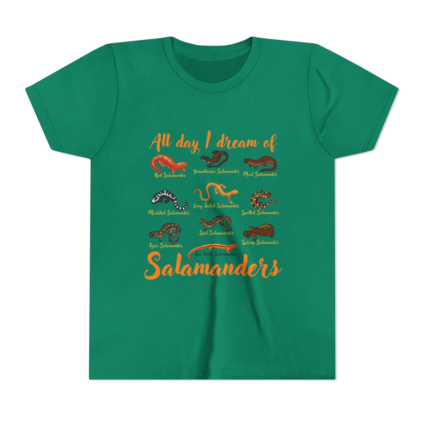 Kids All Day I Dream of Salamanders Tee