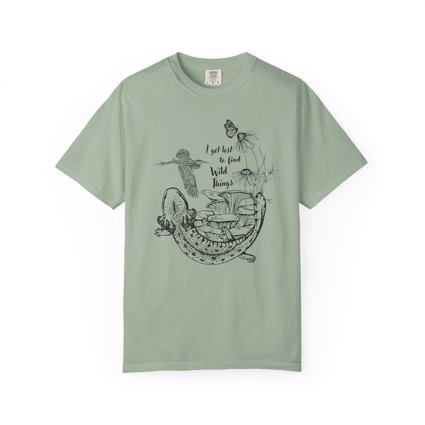 Fauna and Flora: I Get Lost to Find Wild Things Tee