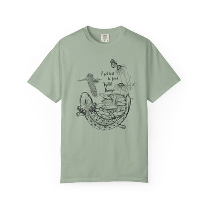 Fauna and Flora: I Get Lost to Find Wild Things Tee