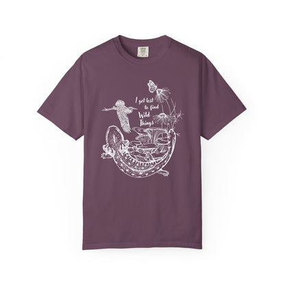 Fauna and Flora: I Get Lost to Find Wild Things Tee