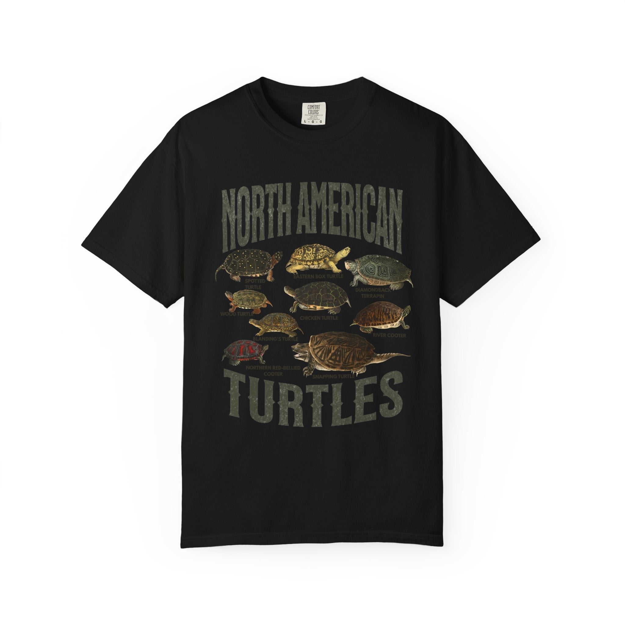 North American Turtles Tee – Fist of Flora