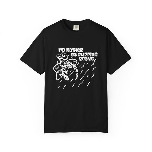 Salamander Tee: I’d Rather Be Flipping Rocks