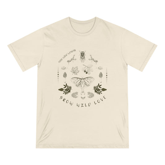 Staghorn Sumac & Luna Moth Organic Tee