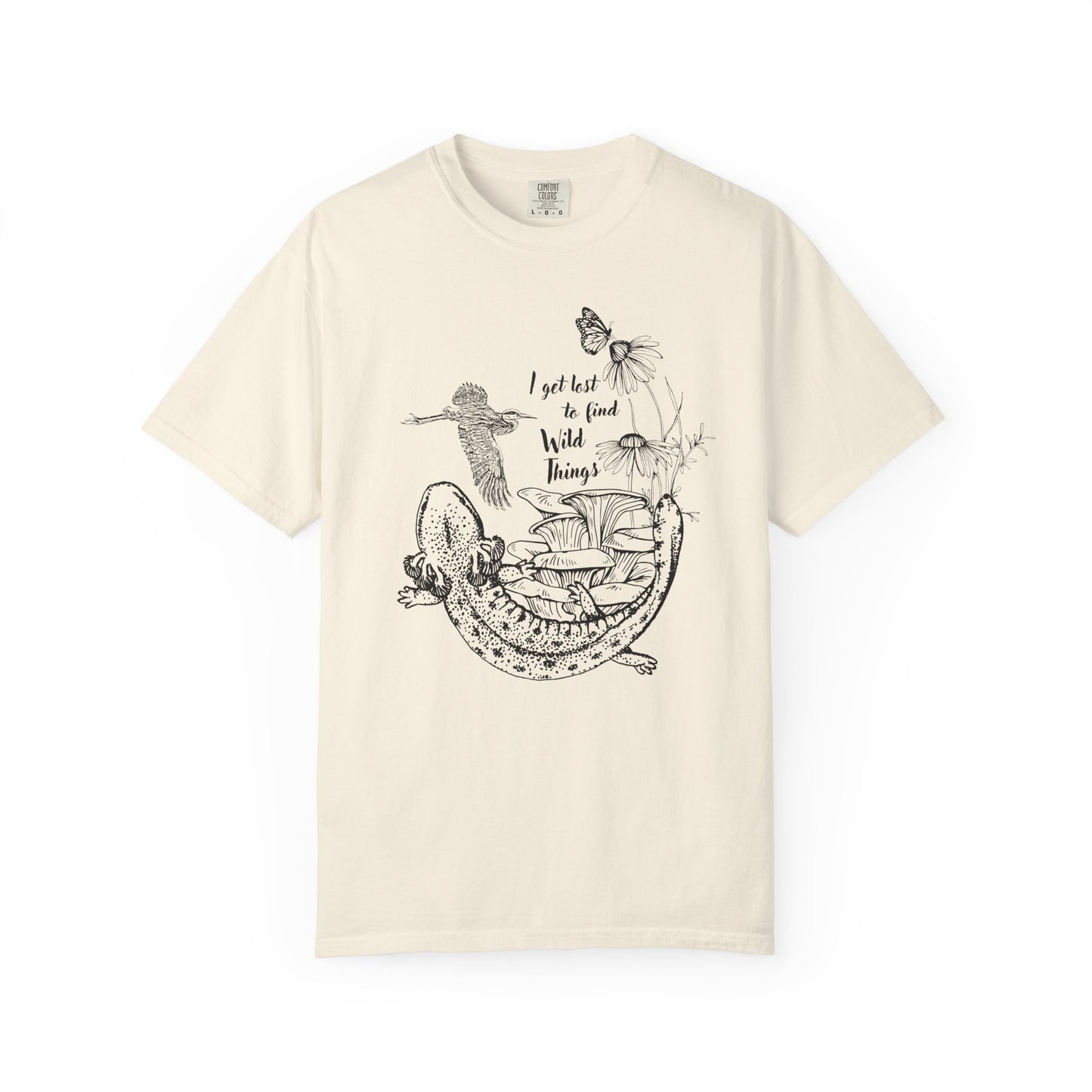 Fauna and Flora: I Get Lost to Find Wild Things Tee