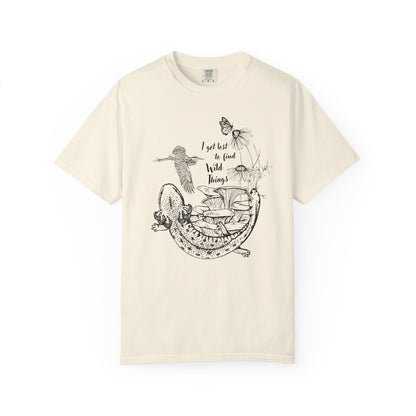 Fauna and Flora: I Get Lost to Find Wild Things Tee