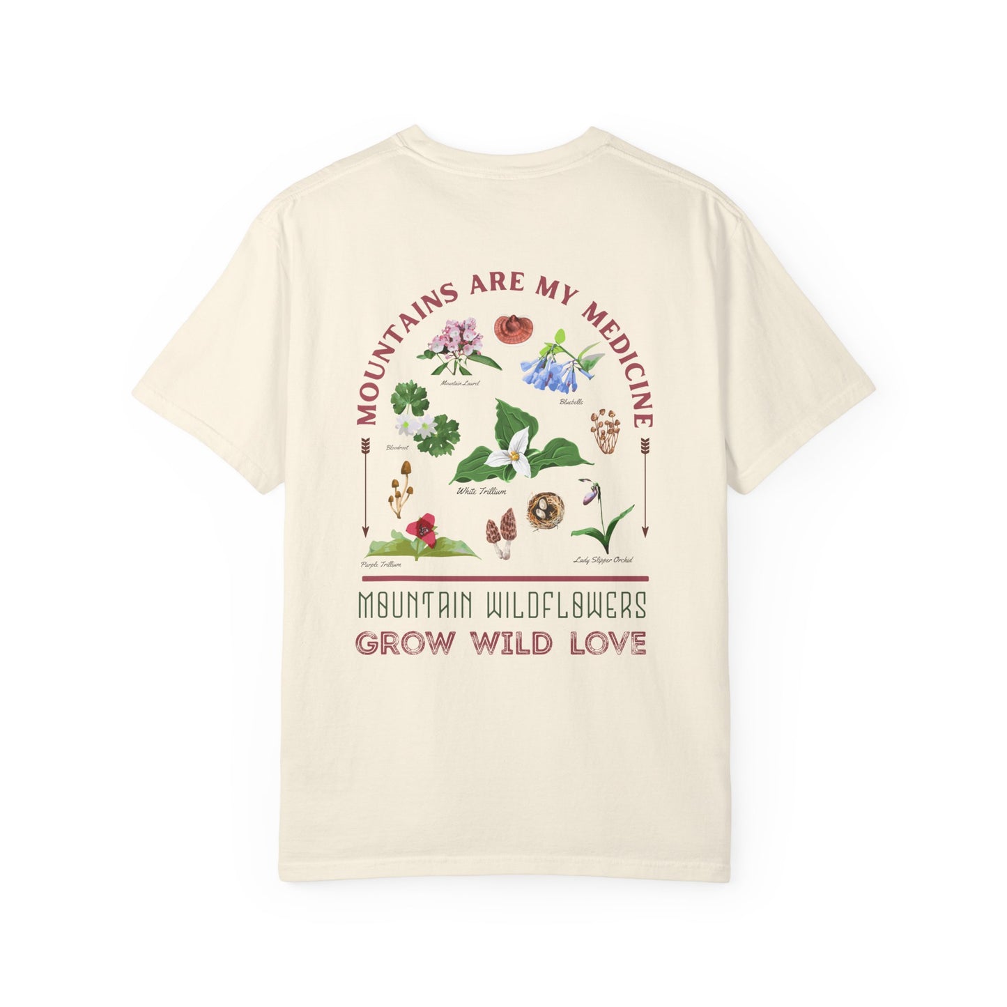 Mountains Are My Medicine Wildflower Tee