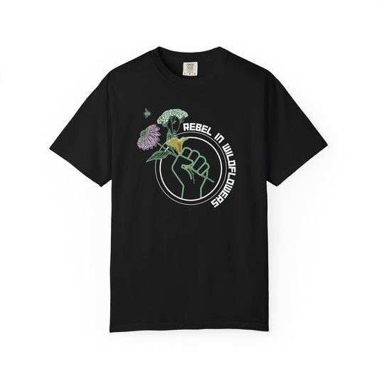Rebel in Wildflowers Tee