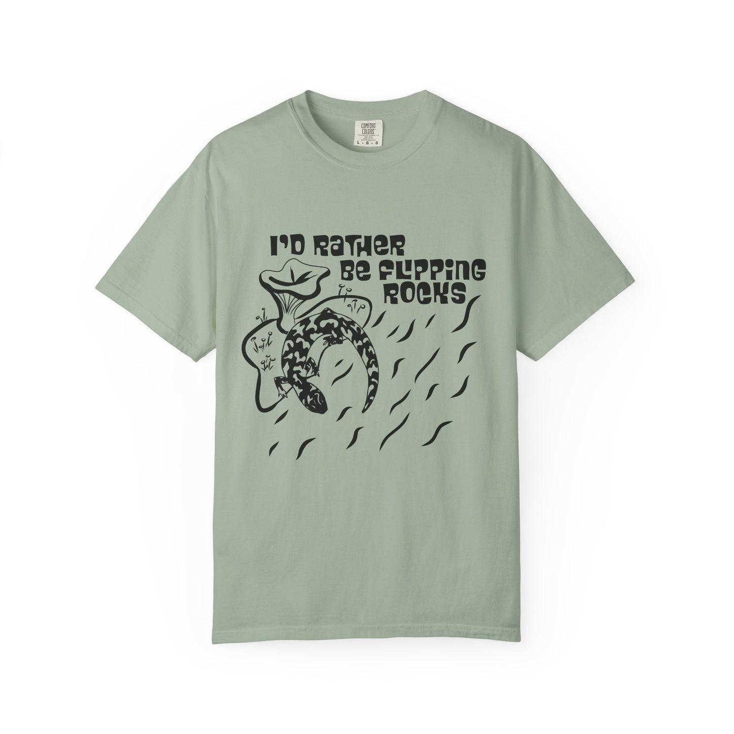 Salamander Tee: I’d Rather Be Flipping Rocks