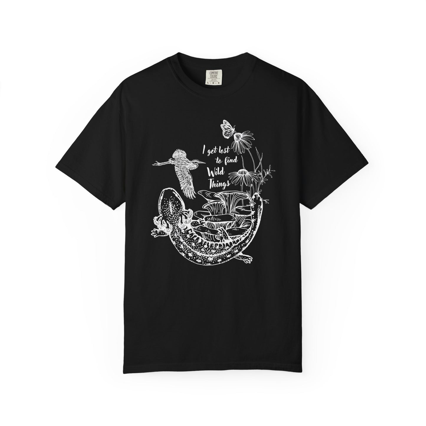 Fauna and Flora: I Get Lost to Find Wild Things Tee