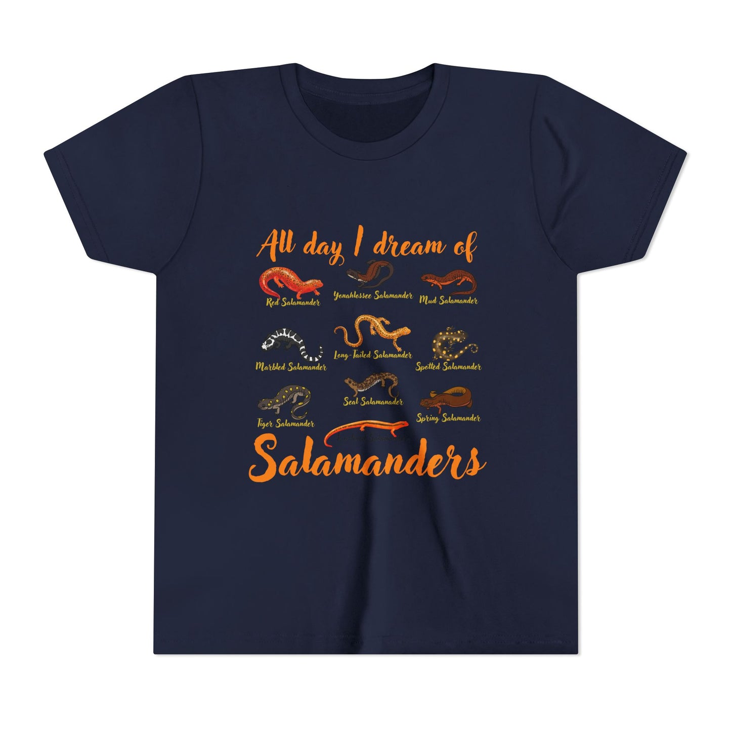 Kids All Day I Dream of Salamanders Tee