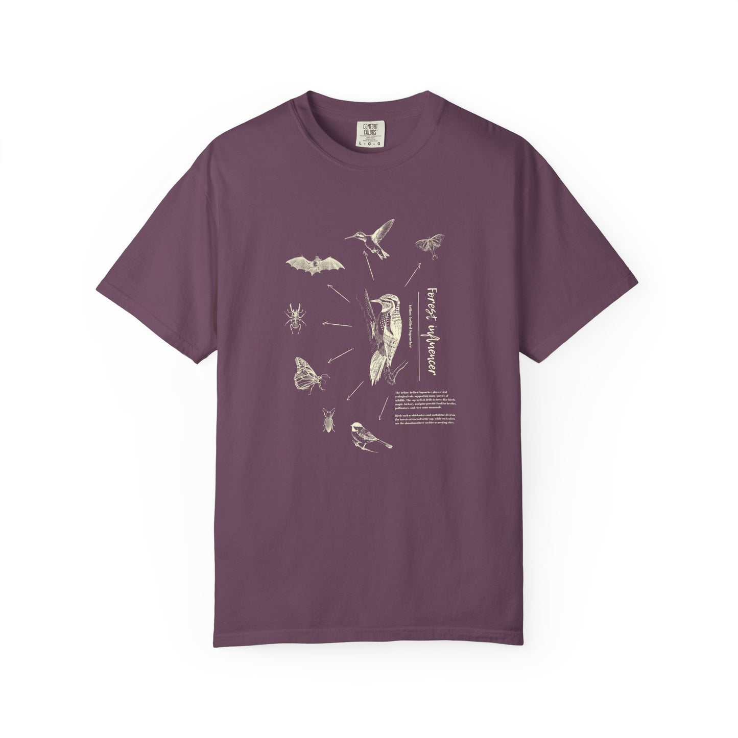Yellow-bellied Sapsucker, Forest Influencer tee