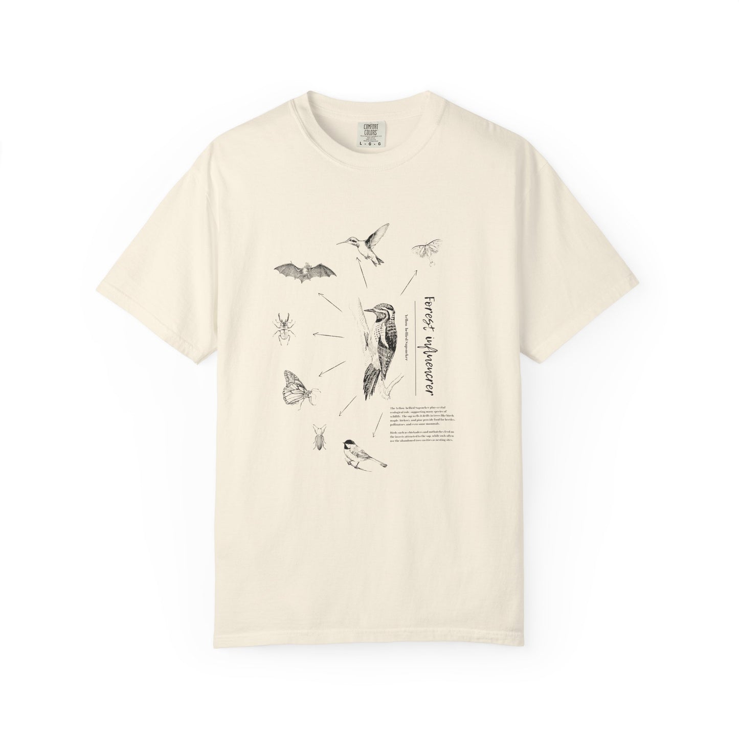 Yellow-bellied Sapsucker, Forest Influencer tee