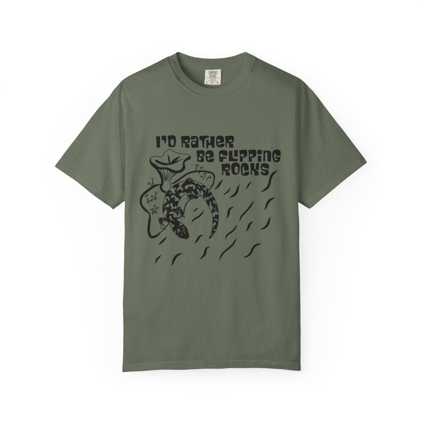 Salamander Tee: I’d Rather Be Flipping Rocks