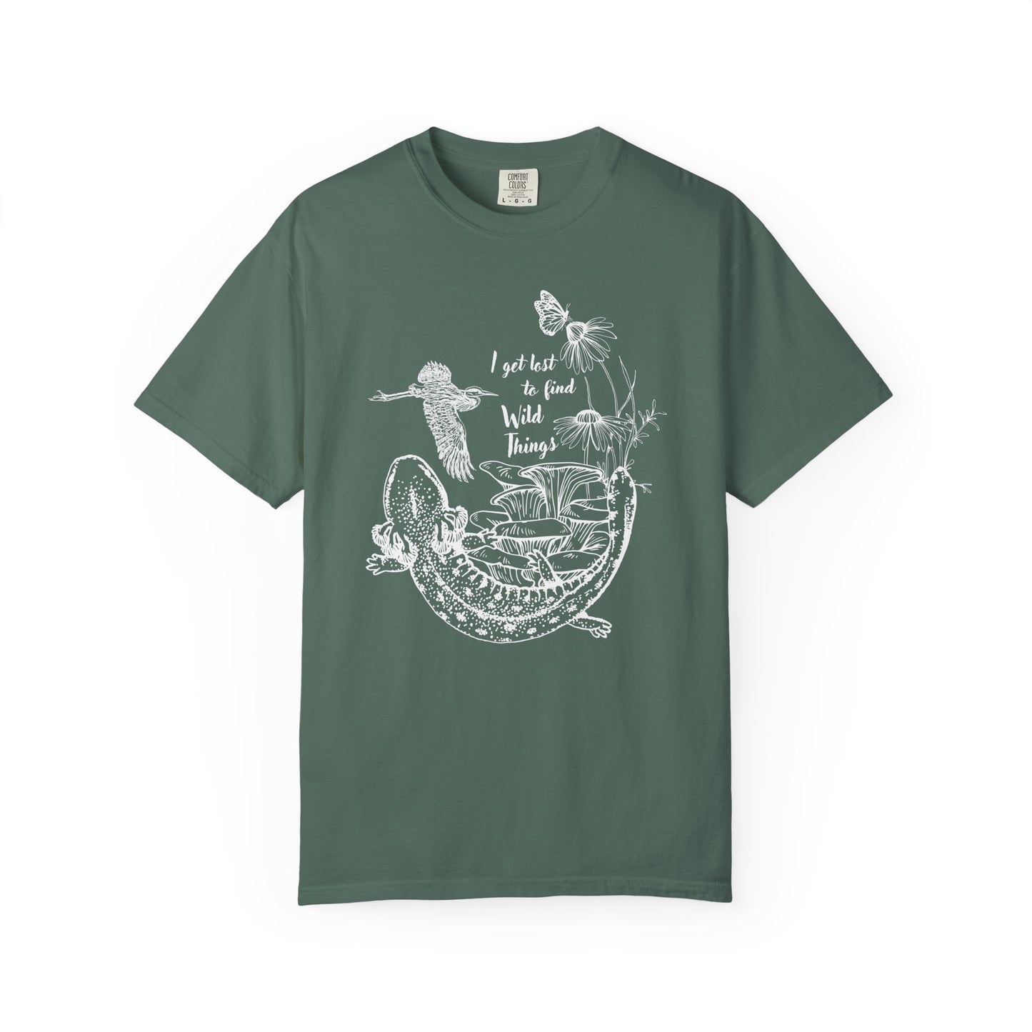 Fauna and Flora: I Get Lost to Find Wild Things Tee