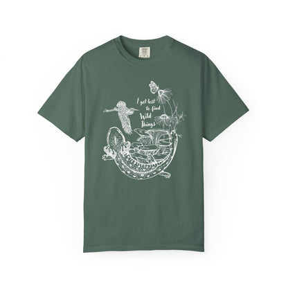 Fauna and Flora: I Get Lost to Find Wild Things Tee