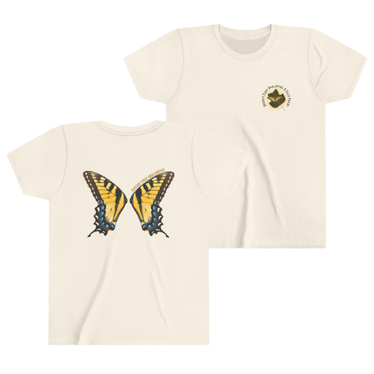 Kids for Ecology Tee | Eastern Tiger Swallowtail Wings