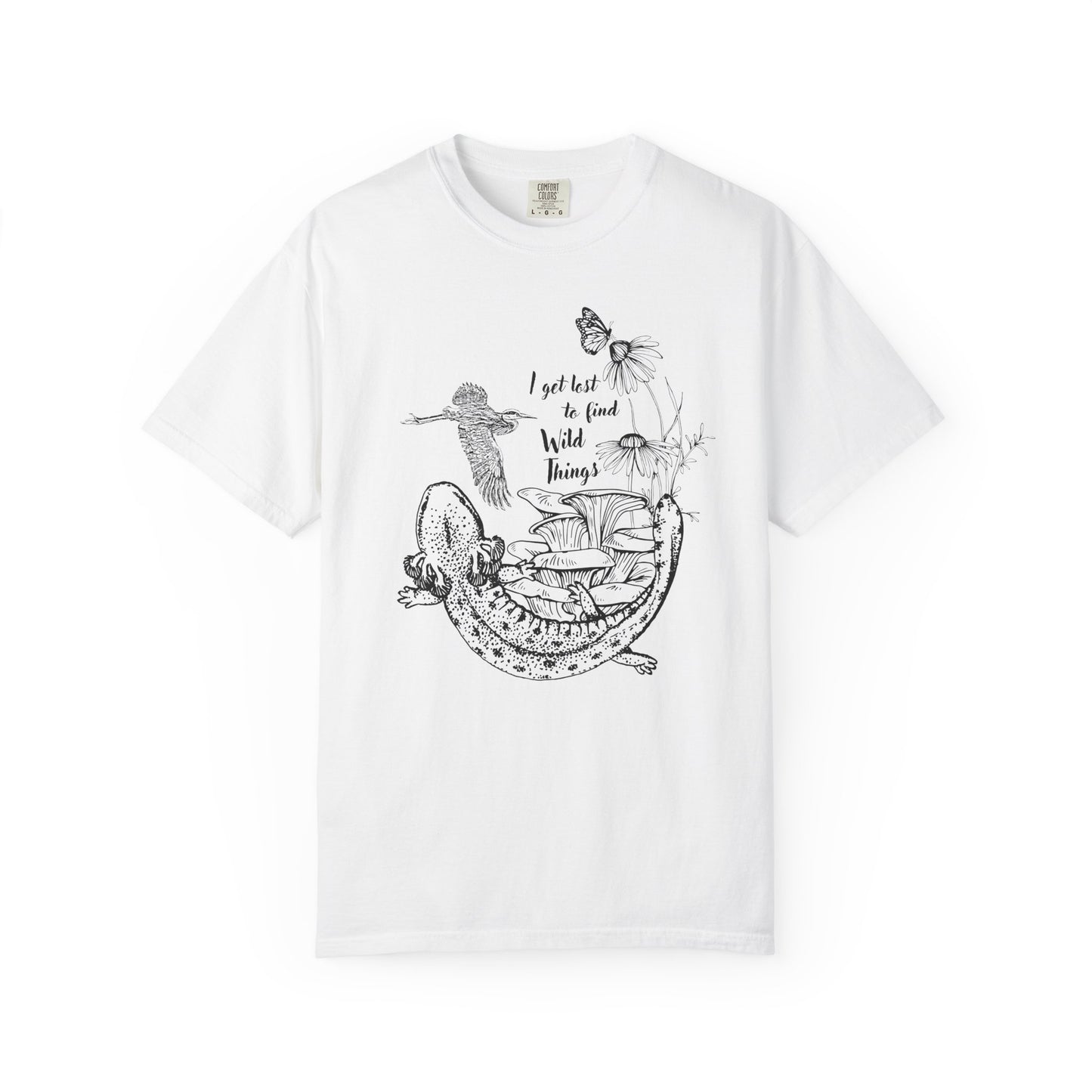 Fauna and Flora: I Get Lost to Find Wild Things Tee