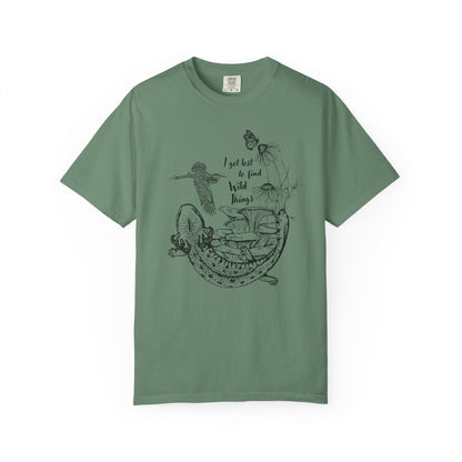 Fauna and Flora: I Get Lost to Find Wild Things Tee