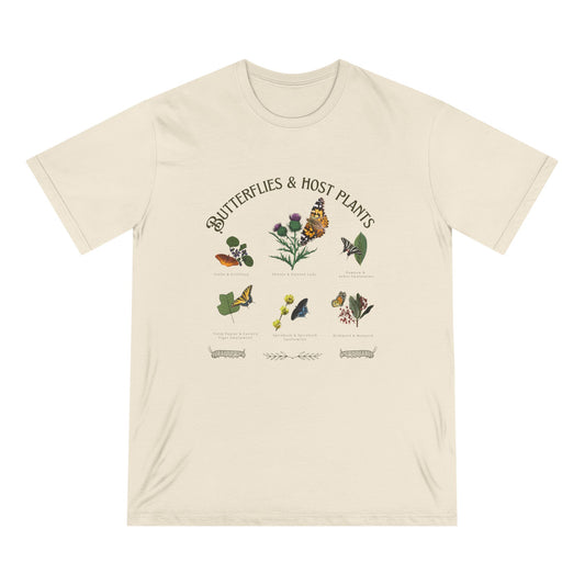 100% Organic Cotton | Butterflies and Host Plants tee