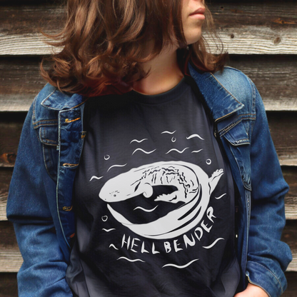 Hellbender Salamander Tee