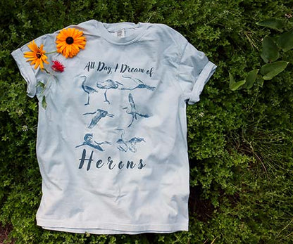 I Dream of Herons Tee