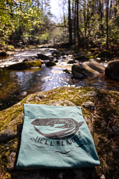 Hellbender Salamander Tee
