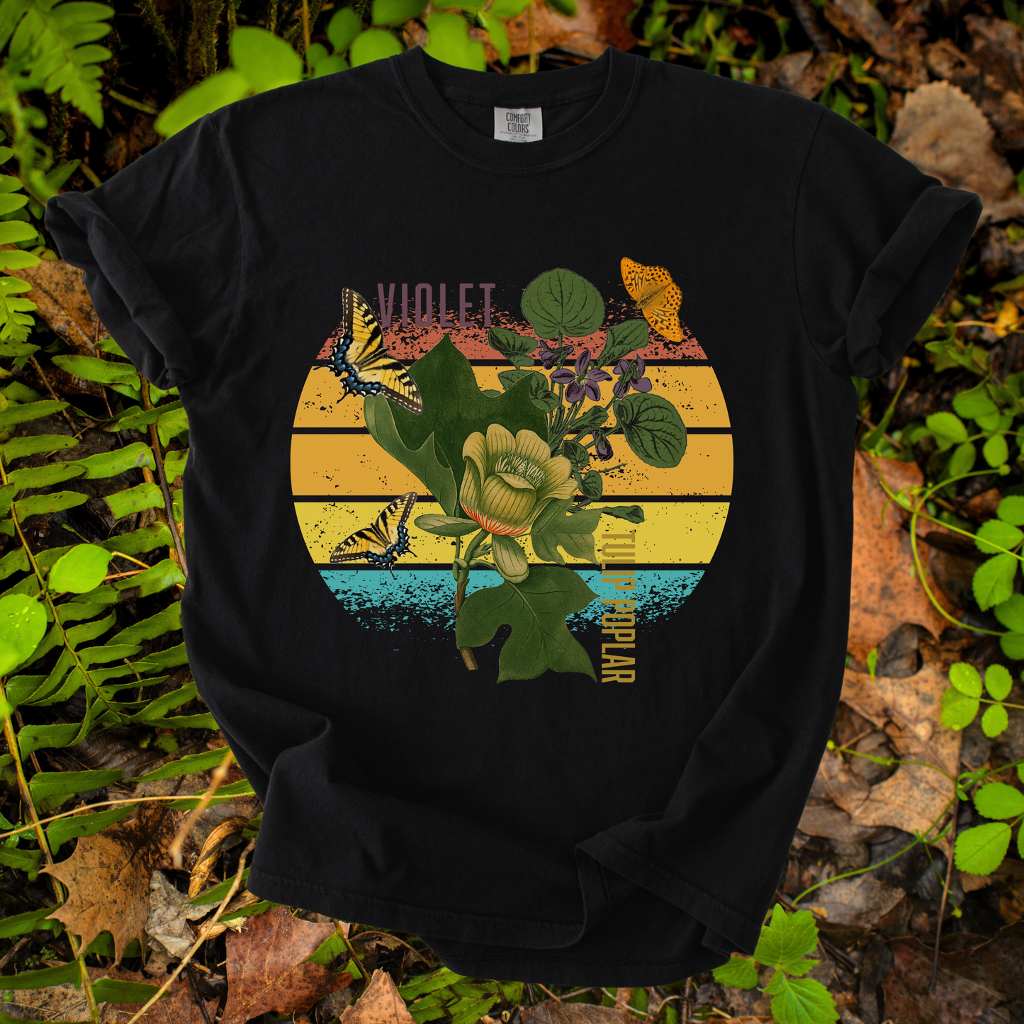 Love Local Wildflowers Butterfly Host Plant Tee